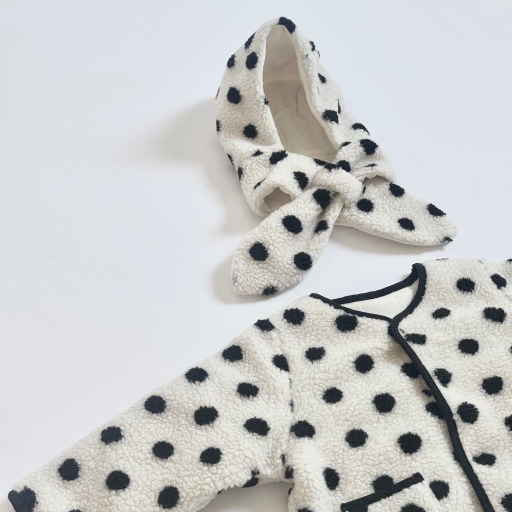 the polka dots jacket set